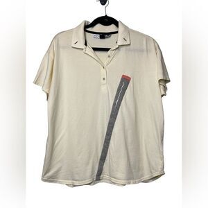 Jamie Sadock Women's Yellow Polo Golf Shirt SZ Large Outdoor Wear Sporty